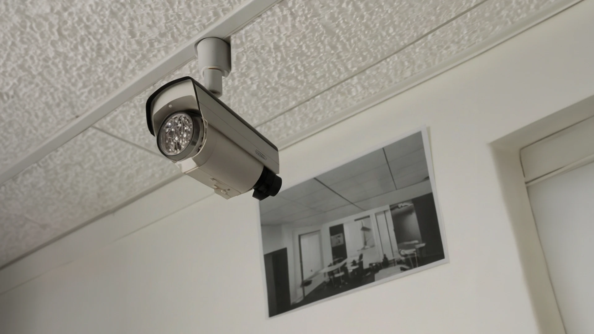 Una videocamera ingannata da un'altra immagine